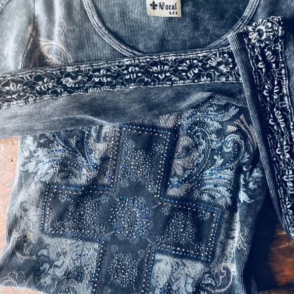 Vocal Cross Long Sleeve Thermal - Picture 2 of 11